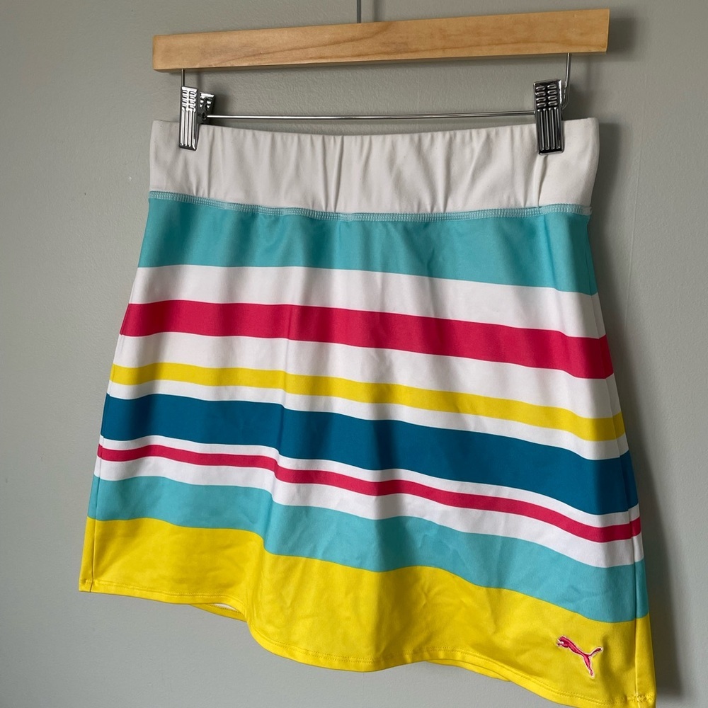 Puma Multicolor Striped Skirt